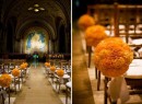 Foto de decoração de casamento na igreja