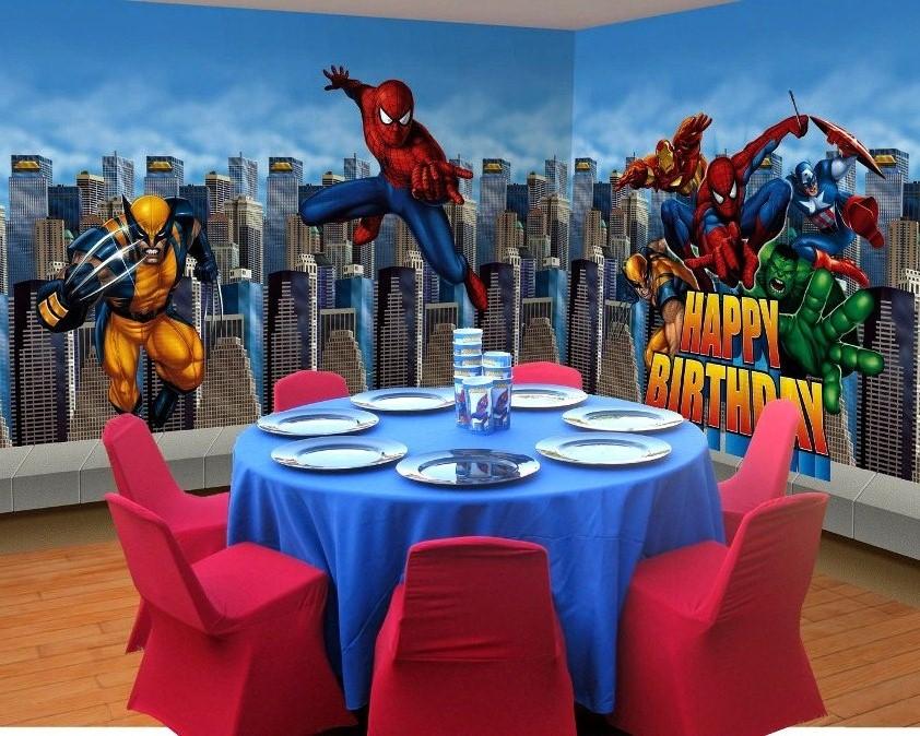 Artigos de festa homem aranha