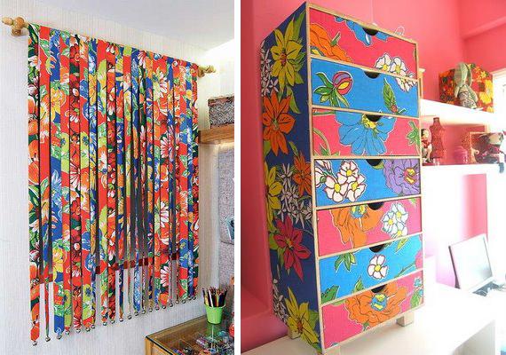 Decora??o e Projetos ? Decora??o de m?veis usados com tecido Dicas Para Decorar Quarto Com Tecido ~ Decora??o e Projetos ? Decora??o de m?veis usados com tecido
