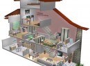 Plantas de casas populares geminadas 4