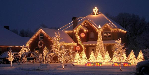 DECORAÇÃO DE NATAL COM PISCA PISCA DECORAÇÃO DE NATAL COM PISCA PISCA