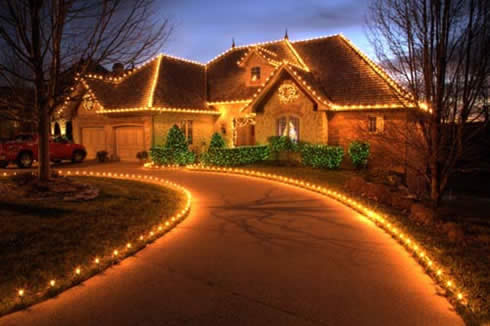 DECORAÇÃO DE NATAL COM PISCA PISCA DECORAÇÃO DE NATAL COM PISCA PISCA