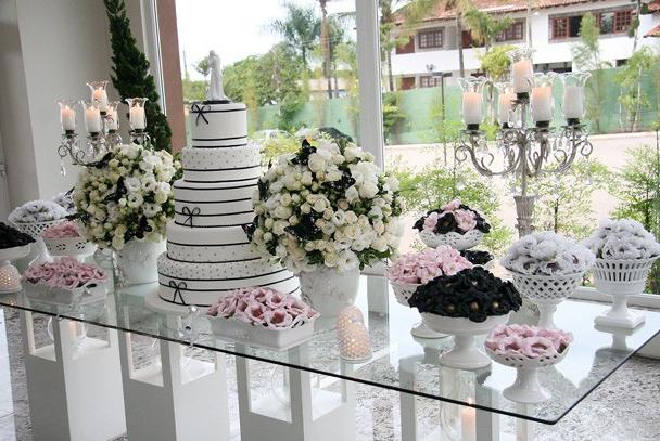 Decoração e Projetos – Decoração de casamento preto e rosa Decoração e Projetos – Decoração de casamento preto e rosa