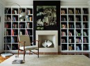 Nichos para livros decorados 2 Créditos: revistacasaejardim.globo.com