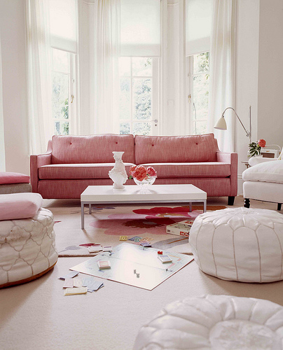 Decoracao De Sala De Estar Em Rosa ~ Decoração e Projetos – Decoração de salas com puffs Decoracao De Sala De Estar Em Rosa ~ Decoração e Projetos – Decoração de salas com puffs
