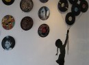 Decoração com disco de vinil 4 Créditos: casasugar.com