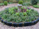 Decoração com garrafas de vinho – Fotos Créditos: jardinaria.com.br