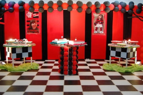 decoração feminina do flamengo 