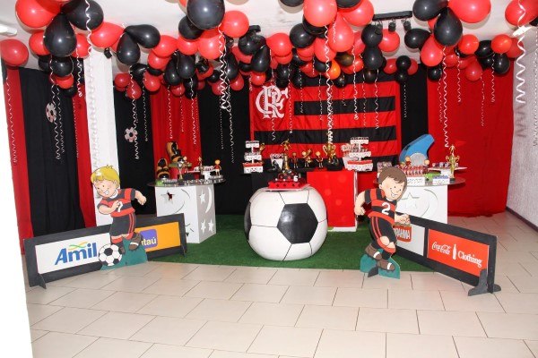 decoração festa flamengo fotos