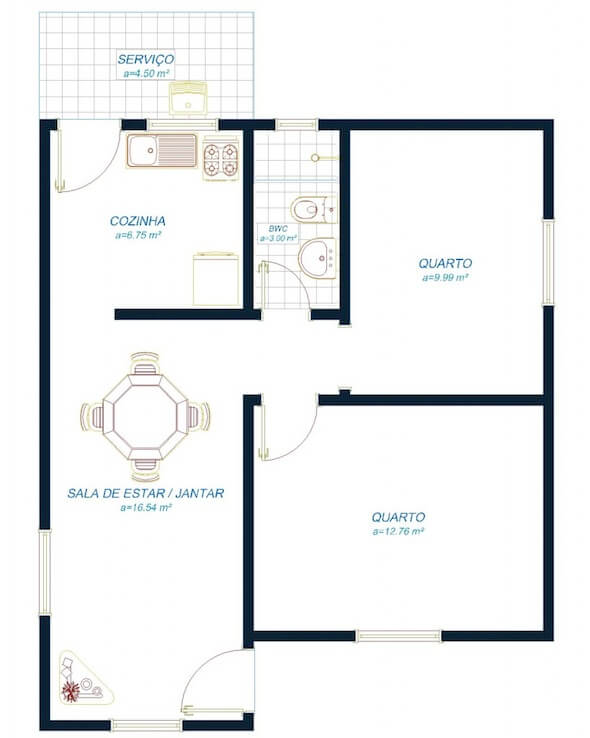 projetos de casas simples de roça