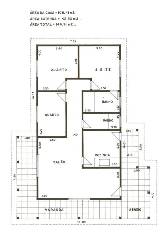 projetos de casas com varanda 