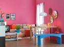 sala+pink Créditos: cafofofino.blogspot.com.br