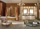 lineatre-bathroom-gold1 Créditos: ledecoracoes.com