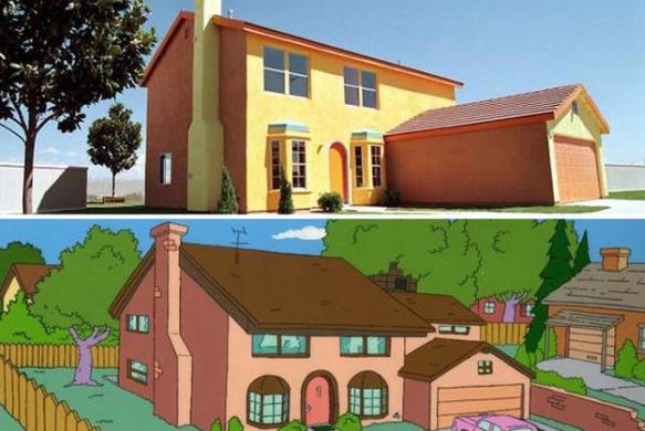 Casa dos Simpsons (Foto: Divulgação) 