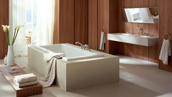 A decoração contemporânea para banheiro deixará todo o seu espaço mais interessante (Foto: Divulgação)