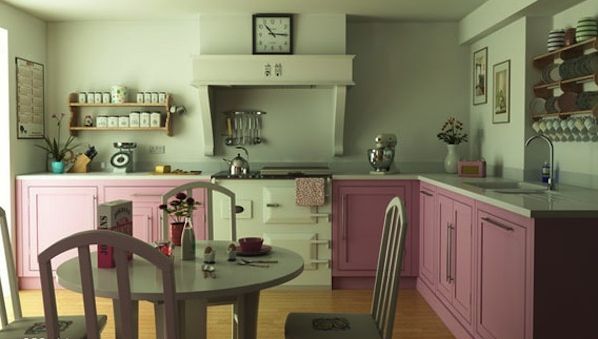 A decoração de cozinha vintage pode repaginar o visual de seu lar inteiro, principalmente se a sua cozinha for integrada a outra área (Foto: Divulgação)