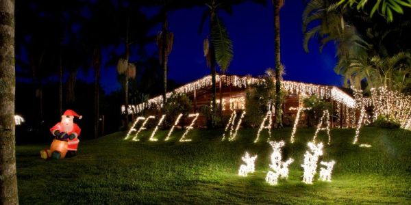  Investir em uma bela da decoração de Natal para jardins irá deixar seu lar muito mais convidativo e aconchegante (Foto: Divulgação)  