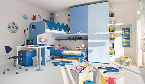 Para criar uma atrativa decoração para quarto de irmãos meninos invista em peças diferenciadas e divertidas (Foto: Divulgação)