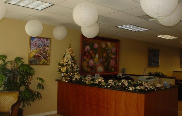 A decoração de Natal para consultórios deixa o espaço ainda mais interessante, além de fazer muitos pacientes relaxarem (Foto: Divulgação)