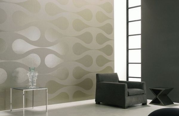 A decoração de paredes com textura é uma saída para quem não quer trocar móveis ou peças de decoração (Foto: Divulgação)