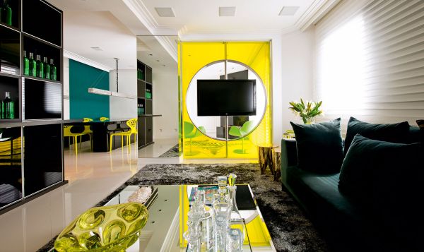  A decoração de ambientes com amarelo deixa a sua casa com clima mais moderno (Foto: Divulgação) 