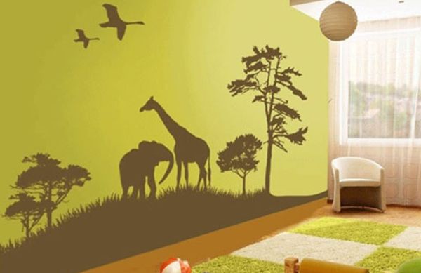 A decoração de paredes para quarto de crianças é tão importante quanto outros itens decorativos (Foto: Divulgação)