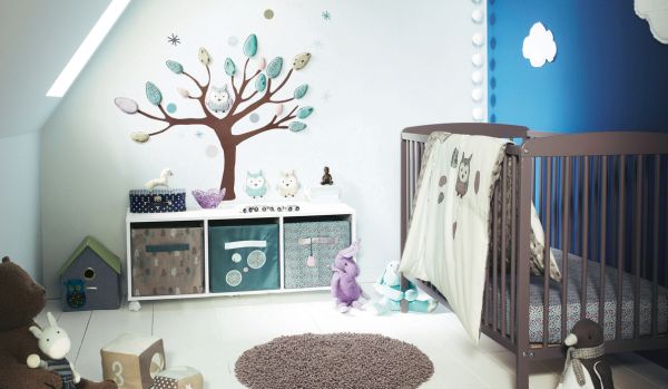 A decoração de parede para quarto de bebê pode ser a que você quiser e seguindo também o estilo que você quiser (Foto: Divulgação)