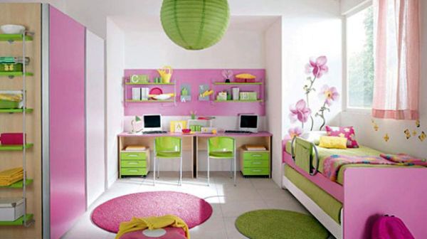 A decoração diferente para quarto de meninas está em alta e irá agradar em cheio à sua filha (Foto: Divulgação)