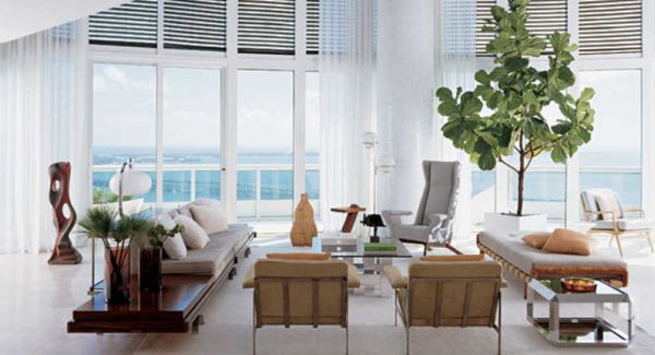 A decoração de ambientes internos com plantas deixa a sua casa com visual mais relaxante (Foto: Divulgação)