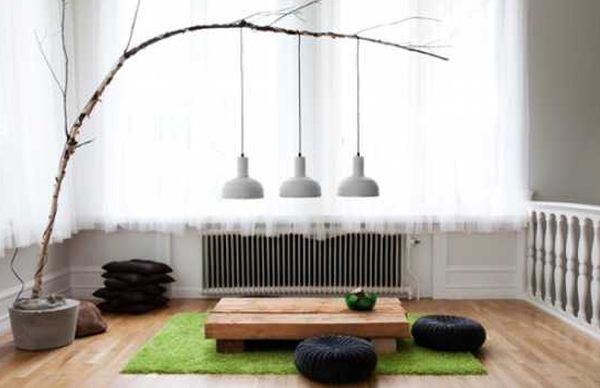 A decoração com materiais naturais deixa seus ambientes com visual mais aconchegante e acolhedor, já que nos aproxima da natureza (Foto: lushome.com)