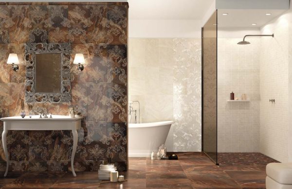 A decoração de banheiros com banheiras pode assumir vários estilos, de açodo com os itens adicionados ao espaço e a sua personalidade (Foto: housearquitectura.com)                  