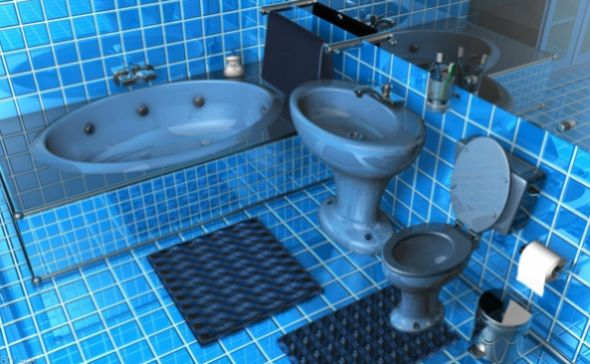 O projeto para banheiro masculino de adolescente pode assumir o mesmo estilo do quarto do garoto (Foto: archzine.de)       
