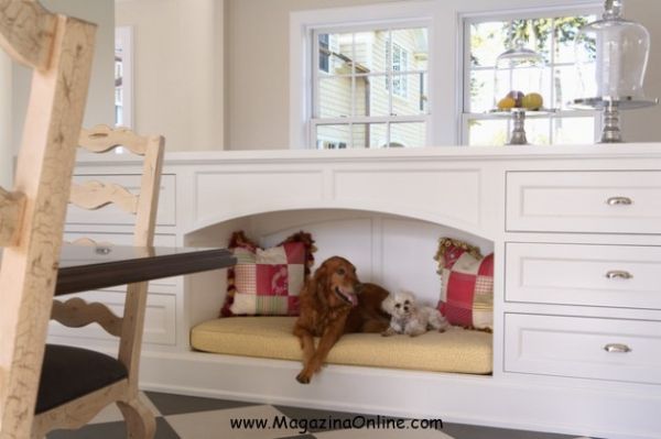 Decoração de ambientes com cachorro é fofa e acolhedora (Foto: amazingonlinemagazine.com) 