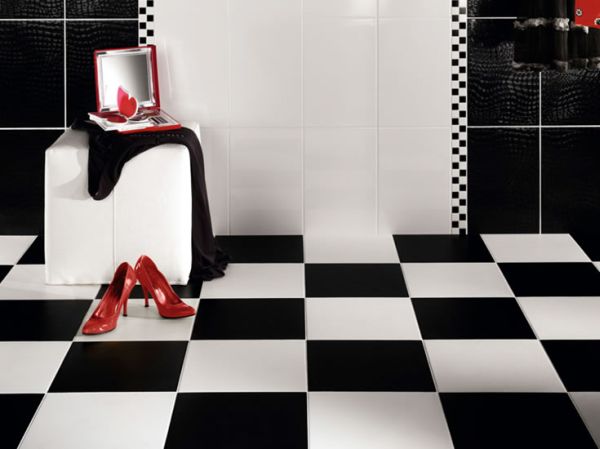  A decoração de banheiros com azulejos pretos pode sim, ser muito interessante e nada “pesada”, ao contrário do que muitos pensam (Foto: cliquetando.xpg.uol.com.br)       