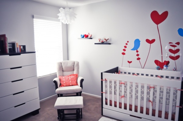 A decoração de quarto de bebê simples e barato pode ser mais interessante do que você imagina (Foto: quartodebebe.net)              