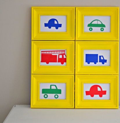 Esta ideia criativa para decorar parede de quarto infantil pode ter o estilo que você desejar (Foto: littlemissmomma.com) 