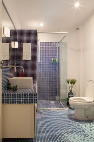 decoracao de banheiro na cor azul:IdeiasparaDecoraçãodeBanheiros 