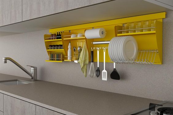 Use alguma das ideias decoração de cozinha barata e simples (Foto: pinterest.com) 