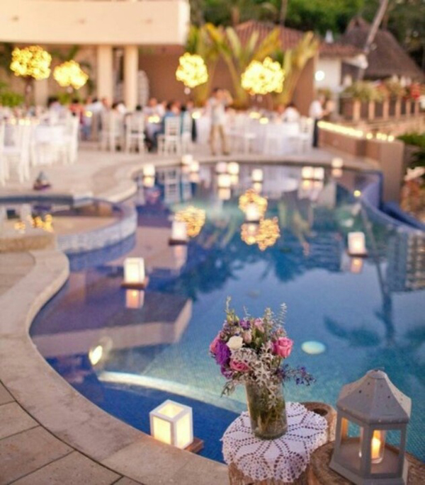 Dicas de Piscinas Decoradas para Casamento