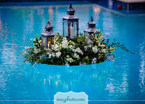 Dicas de Piscinas Decoradas para Casamento