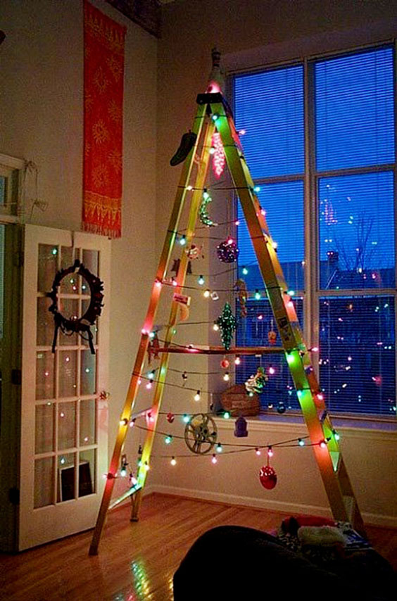 Modelo de Decoração de Natal para Apartamento Pequeno