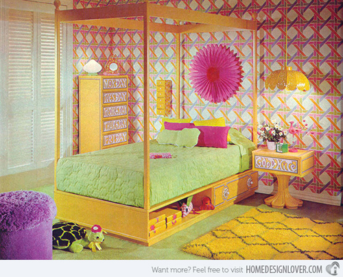 Dicas de decoração Retro para Quarto