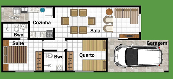 Dicas de Projetos de Casas Pequenas com Garagem