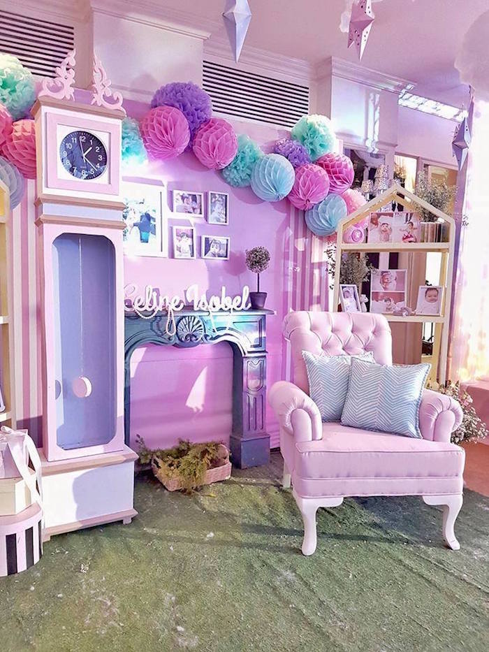 decoração de festa de princesa