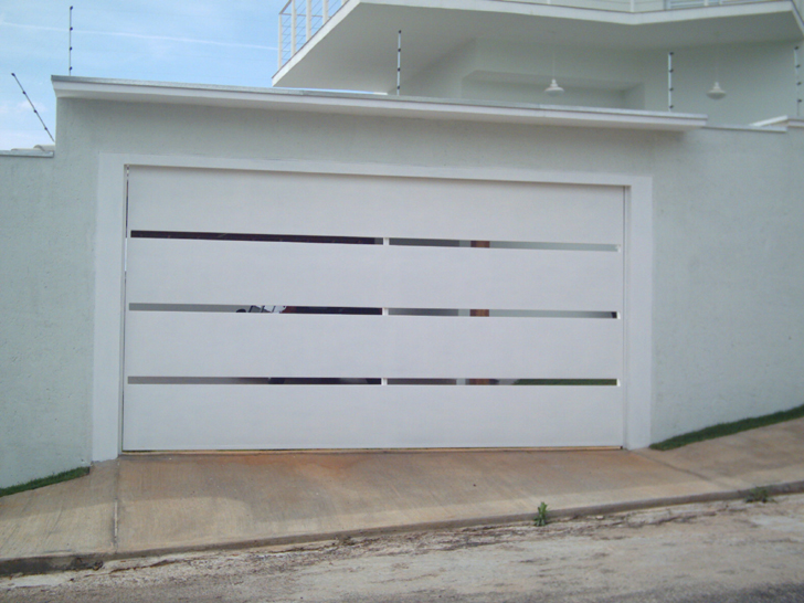 portão residencial com vãos