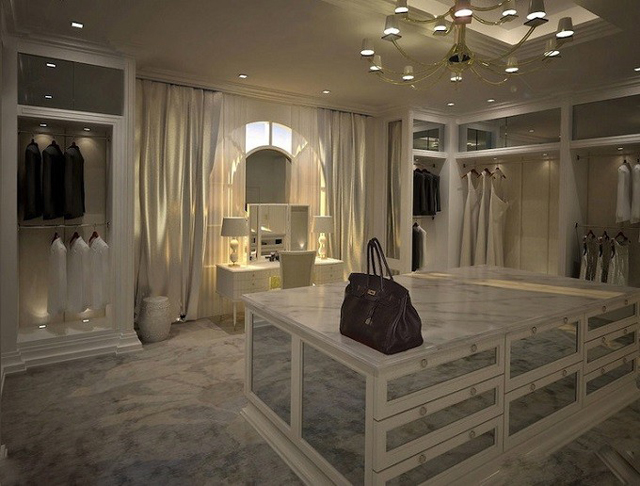 closet com penteadeira