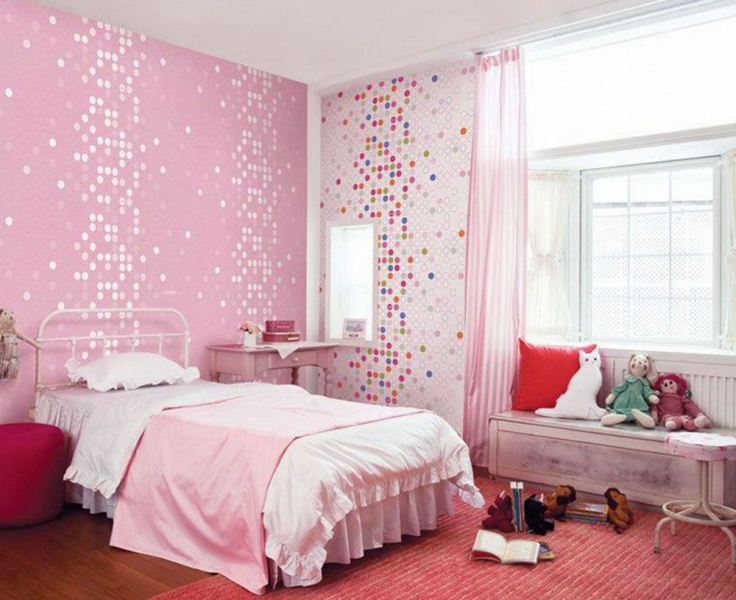 quarto de menina pink