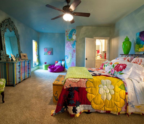 decor quarto hippie 