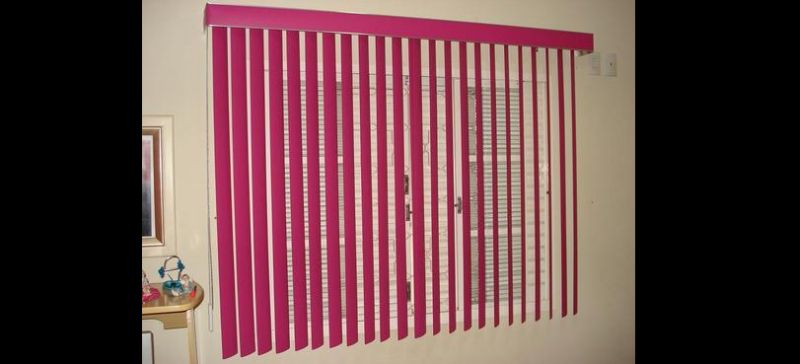 persiana de quarto pink