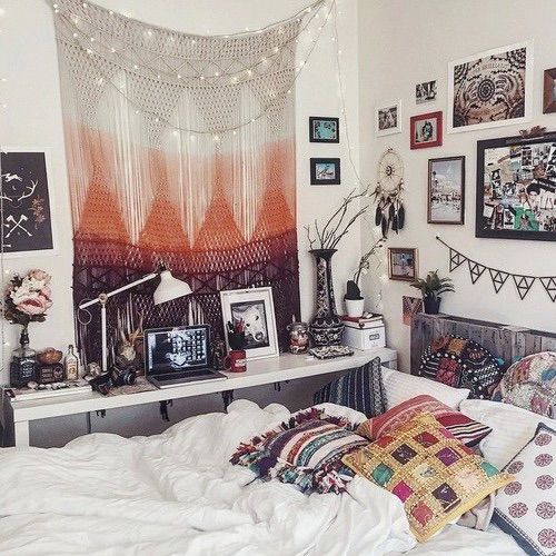 quarto hippie trançado 